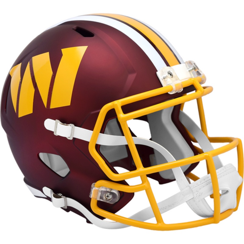 Washington Commanders Alternate 2025 On-Field Riddell Speed Replica Full Size Football Helmet