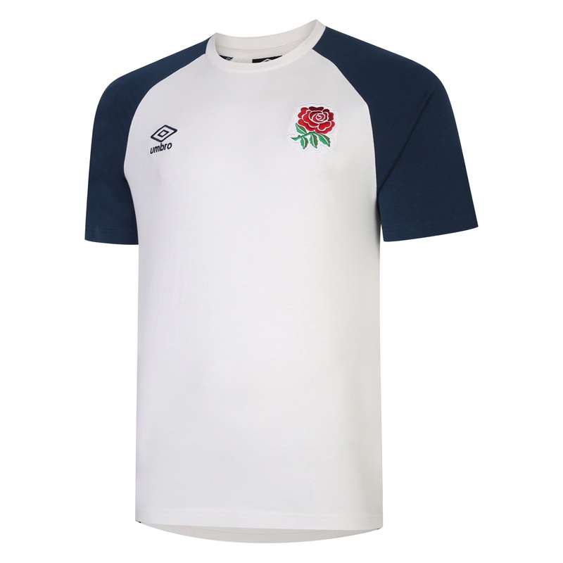 England Rugby Classic T-Shirt – Off White | The Rugby Shop