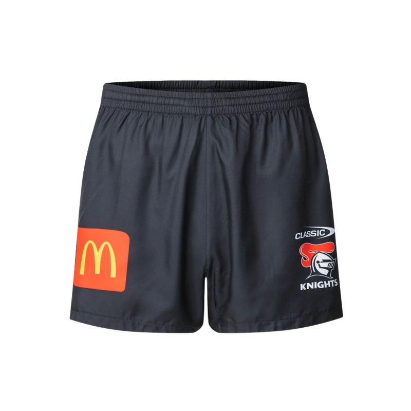 2025 Newcastle Knights Gym Shorts | The Rugby Shop