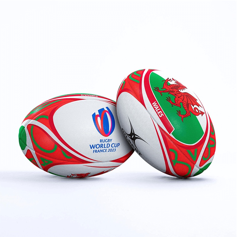 Gilbert RWC 2023 Flag Rugby Ball  Wales