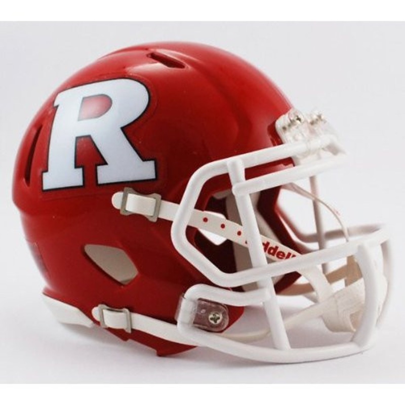 Rutgers Scarlet Knights NCAA Riddell Speed Mini Helmet