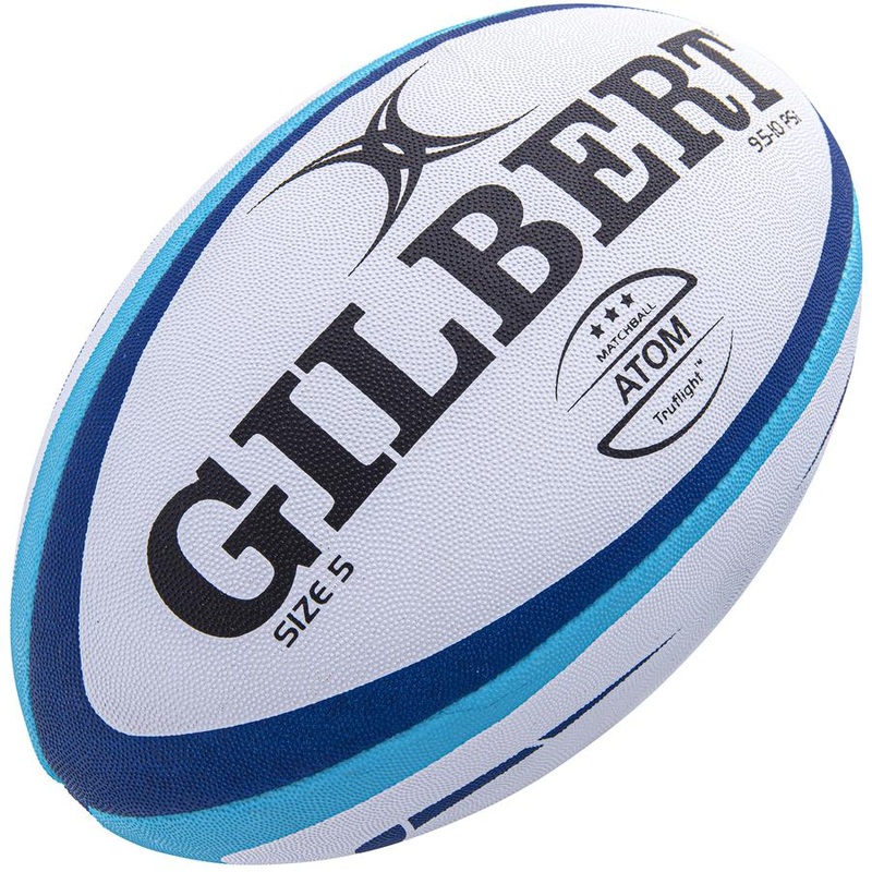 Gilbert Atom Match Ball Blue | Rugby Balls