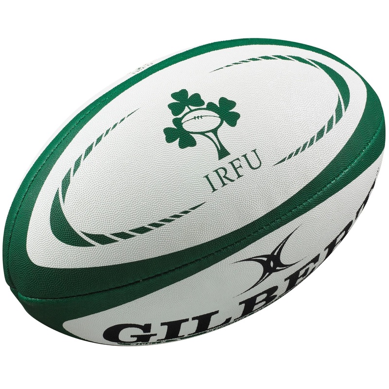 Gilbert Ireland Official Rugby Ball Size 5