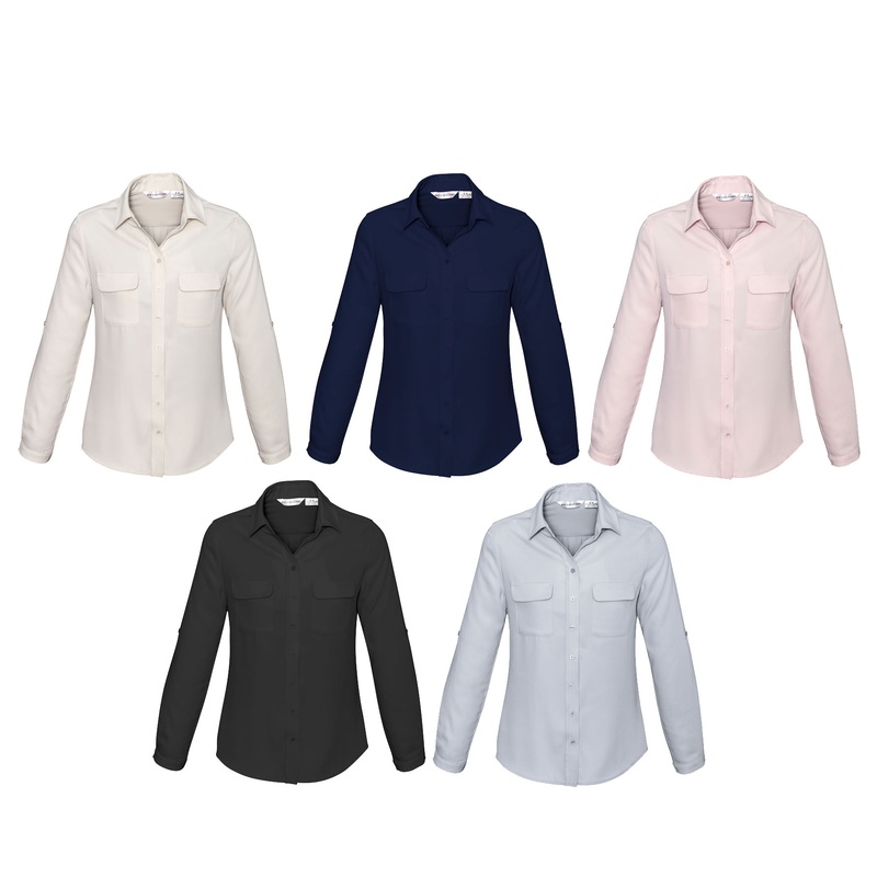 S626LL Ladies Madison Long Sleeve Shirt