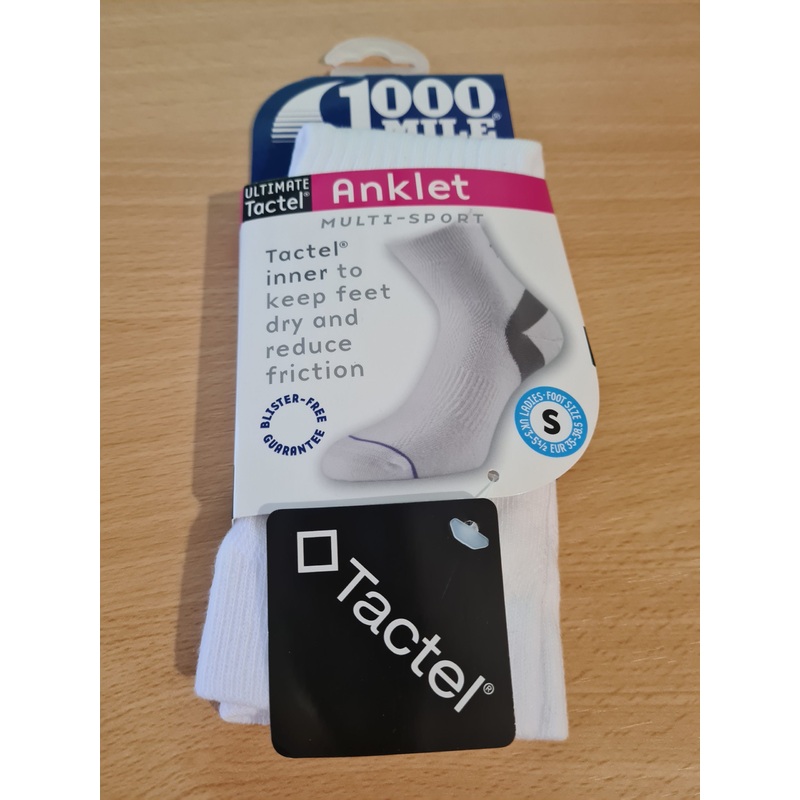 1000 Mile Anklet Sock(white) S  M  Ladies