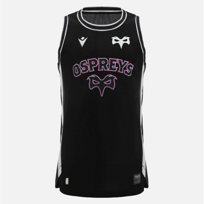Ospreys Rugby 2023/24 basketball singlet | The Rugby Shop