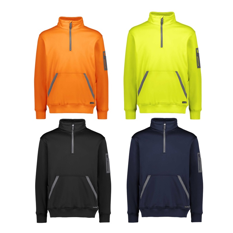 ZT665 Unisex Streetworx Water Resistant 1/4 Zip Pullover