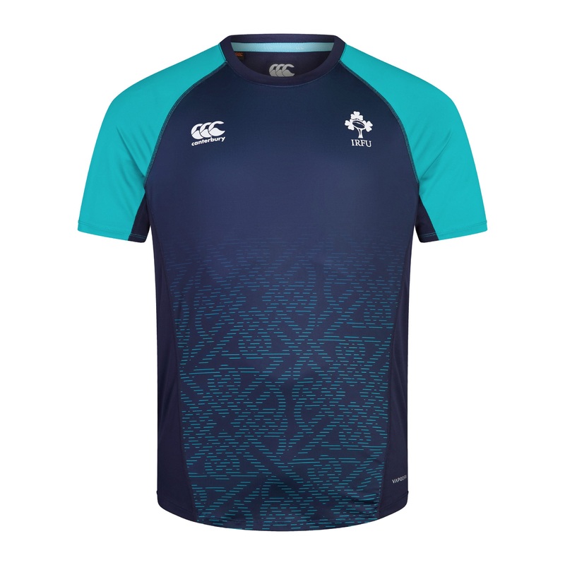 23/24 Ireland Rugby Superlight Training T-shirt – Navy | The Rugby Shop