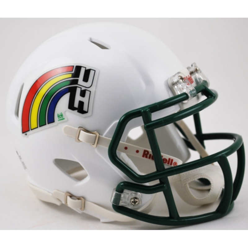 Hawaii Rainbows NCAA Revolution SPEED Mini Helmet