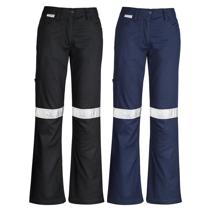 ZWL004 Womens Taped Utility Work Pants
