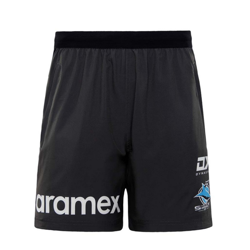 2022 Cronulla Sharks Mens Alternate Gym Short | The Rugby Shop