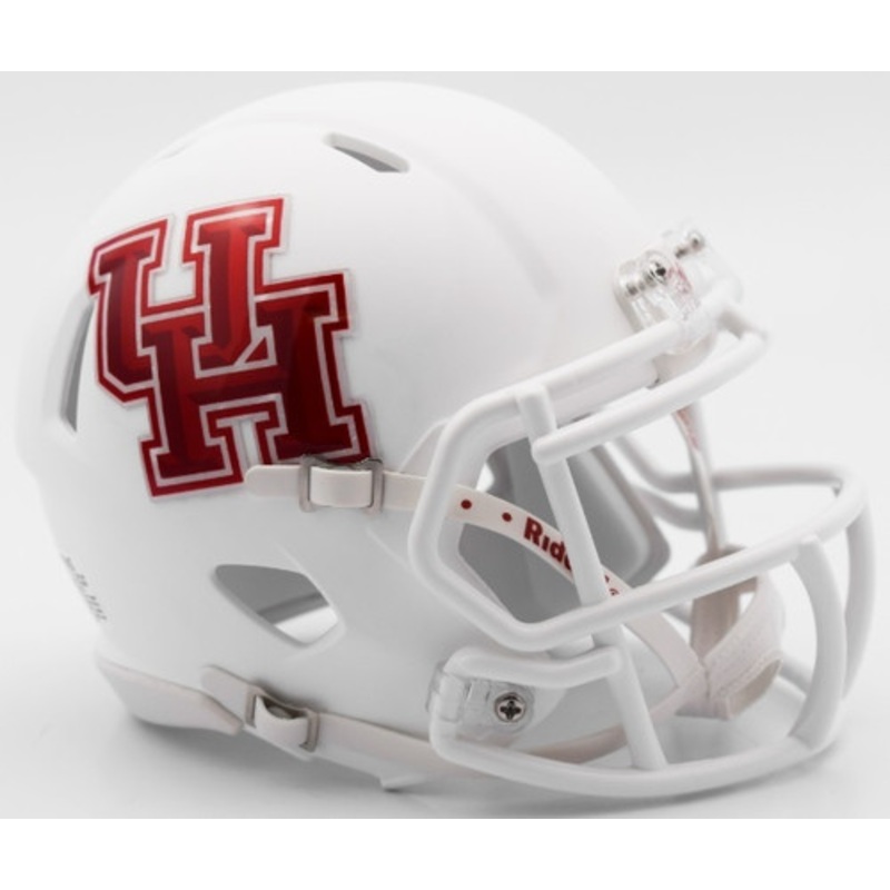 Houston Cougars Alternate White NCAA Riddell Speed Mini Helmet