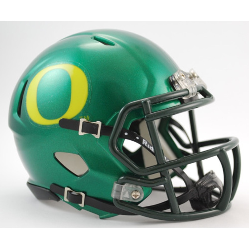Oregon Ducks (Green) NCAA Riddell Speed Mini Helmet