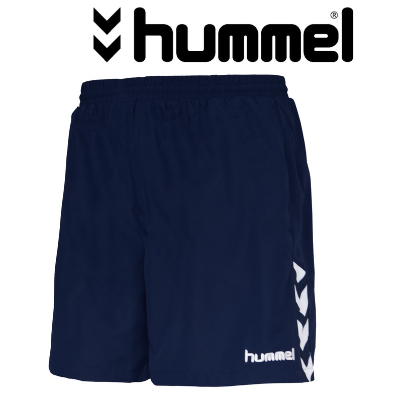Youths Hummel Chevron Lined Training Short-Navy