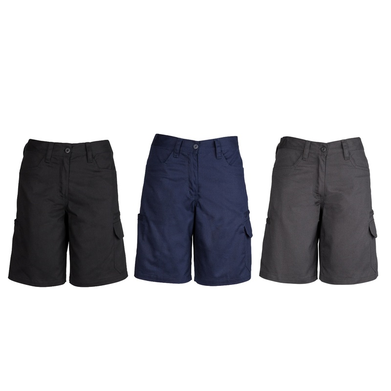 ZWL011 Womens Syzmik Plain Utility Short