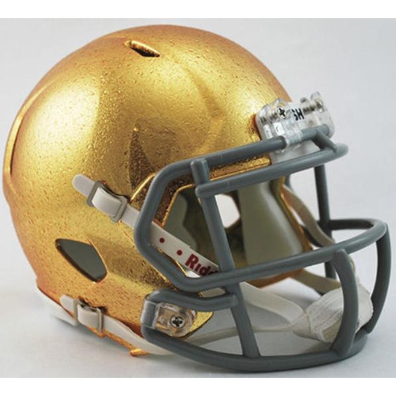 Notre Dame Fighting Irish NCAA Riddell Speed Hydrofx Mini Helmet