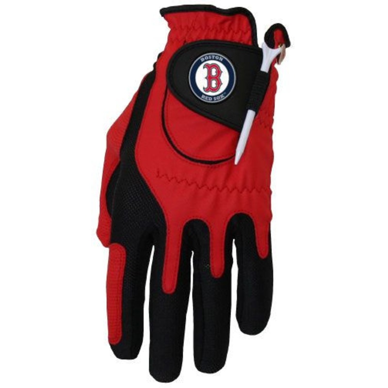 Zero Friction MLB Boston Red Sox Red Golf Glove, Left Hand