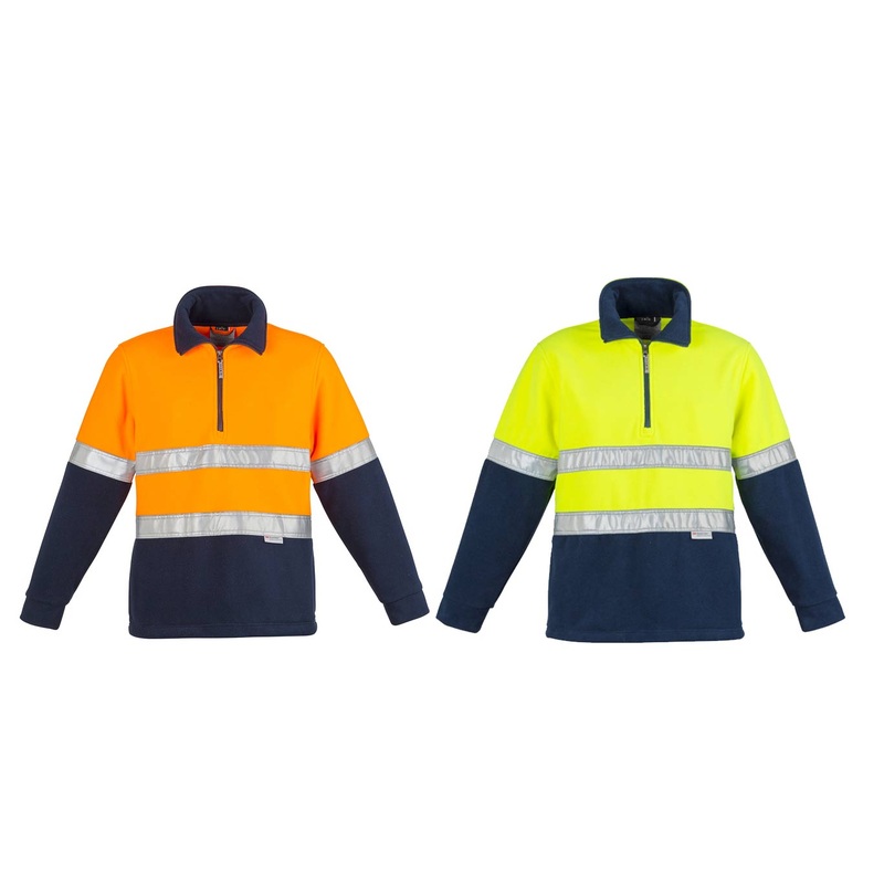 ZT461 Syzmik Hi Vis Fleece Jumper – Hoop Taped