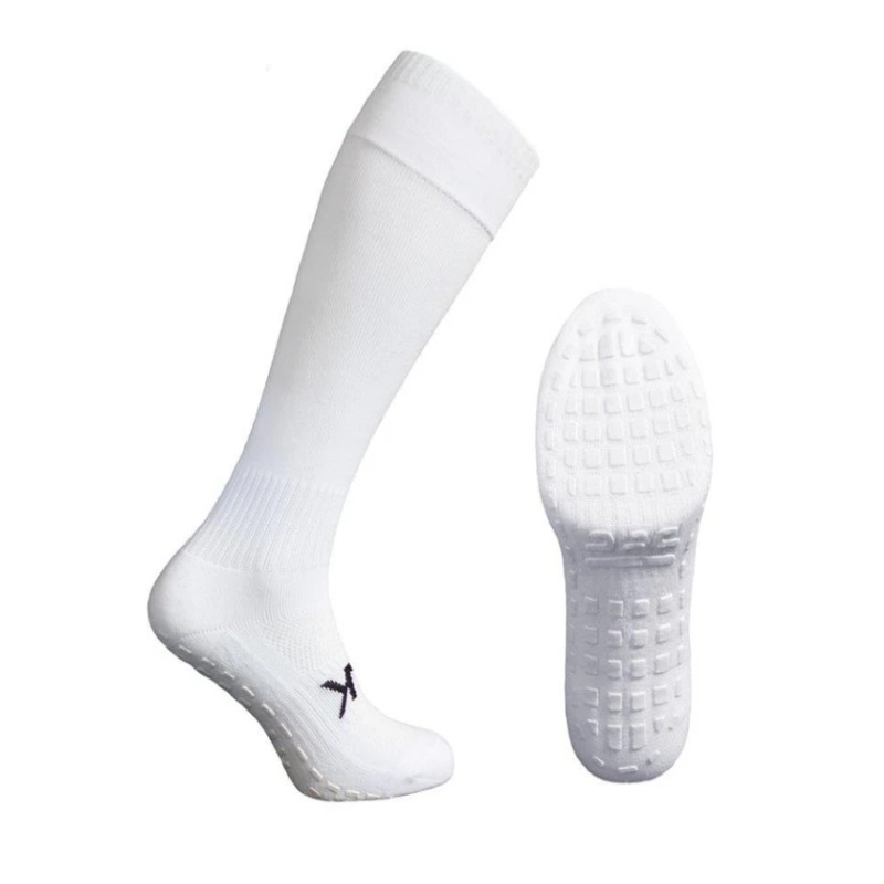 ATAK SHOX Full Length Grip Socks White