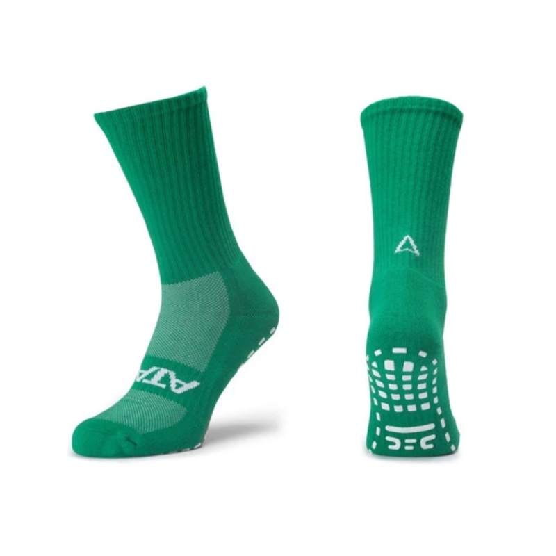 Atak SHOX Green | Grip Socks | Mid-Leg Socks | The Rugby Shop