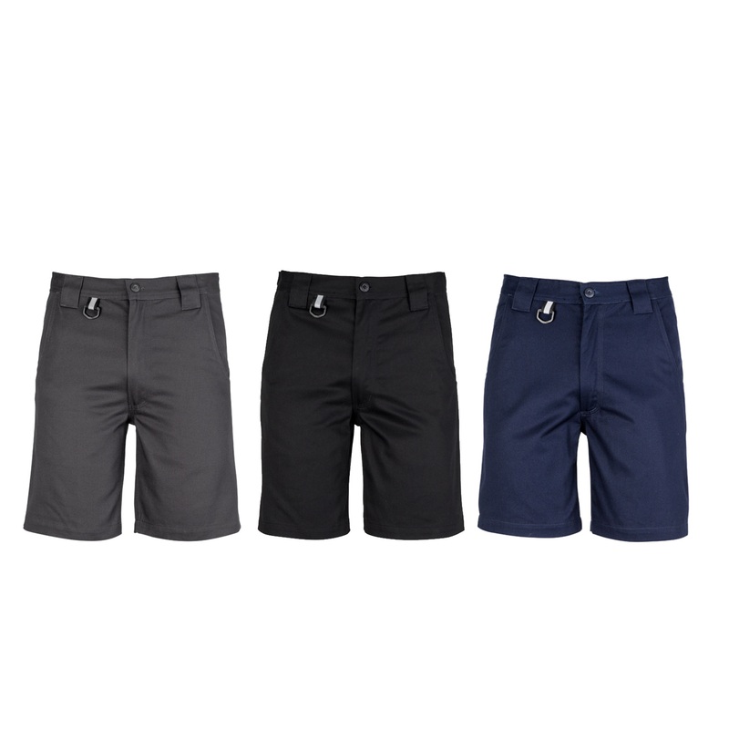 ZW011 Mens Syzmik Plain Utility Work Shorts