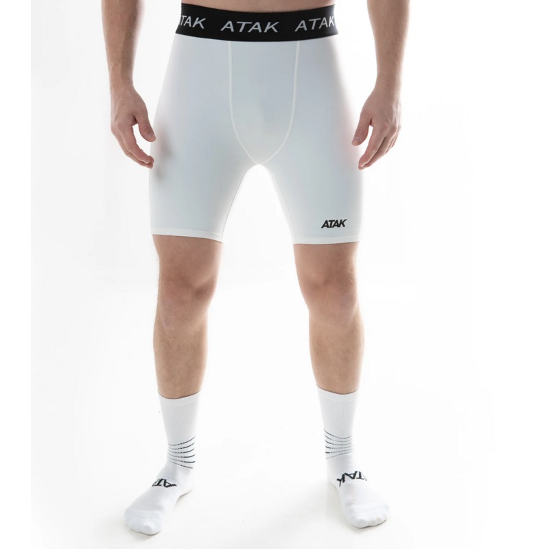 Atak Men’s Compression Shorts White | The Rugby Shop