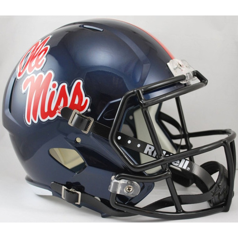 Mississippi (Ole Miss) Rebels SPEED Riddell Full Size Replica Helmet