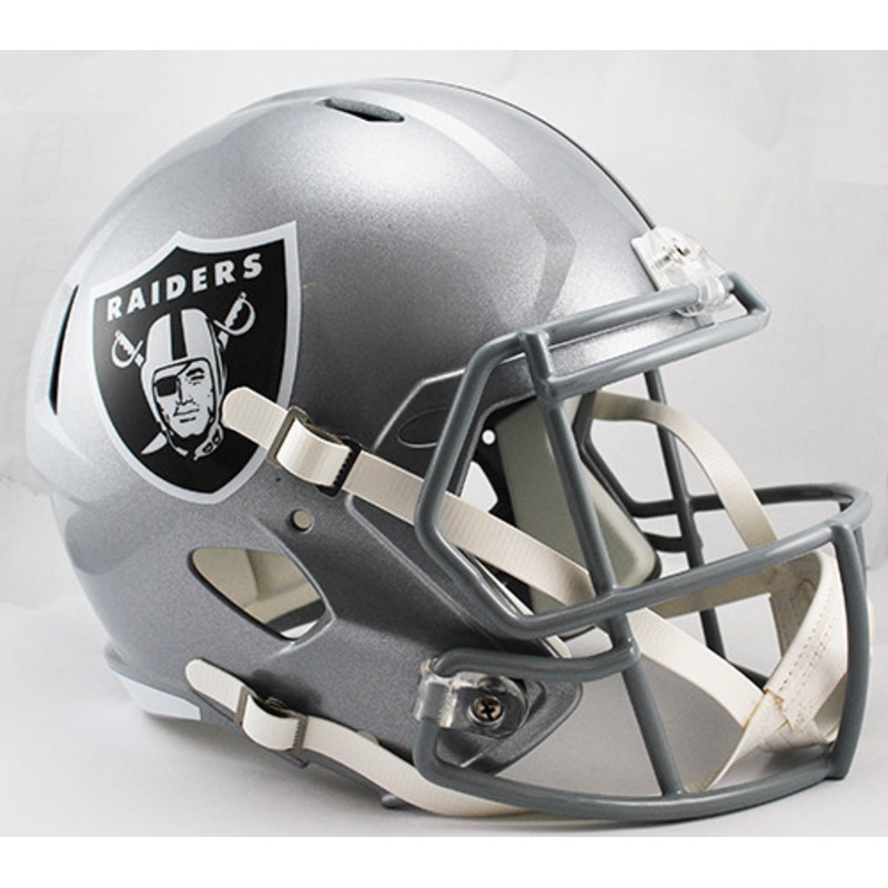 Las Vegas Raiders SPEED Riddell Full Size Replica Helmet