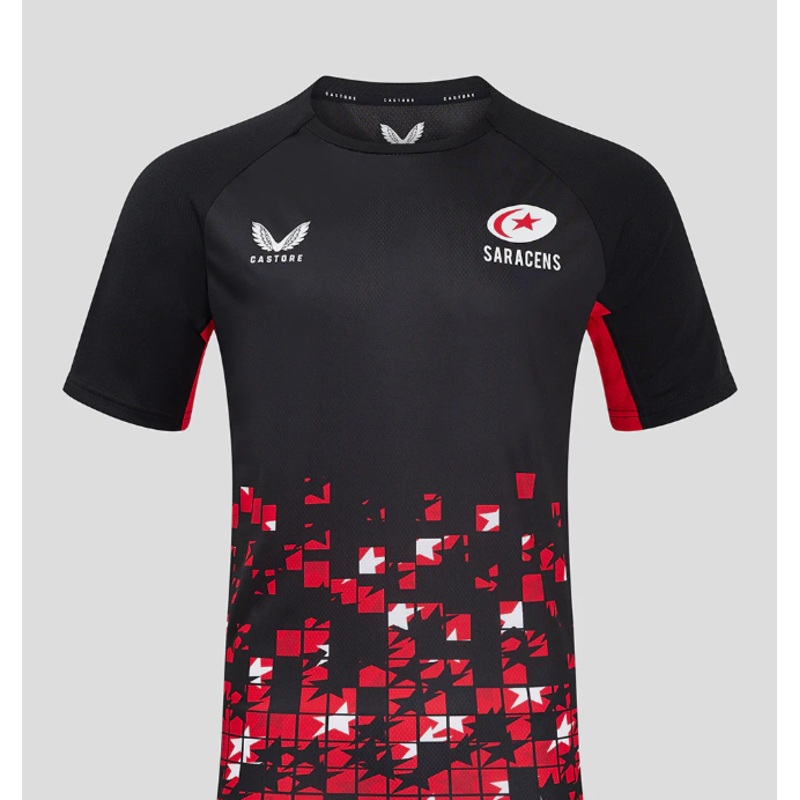 2024/25 Saracens Training T-shirt | The Rugby Shop