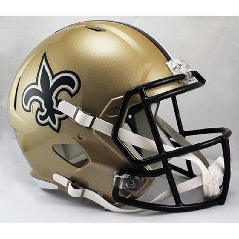 New Orleans Saints SPEED Riddell Full Size Replica Helmet