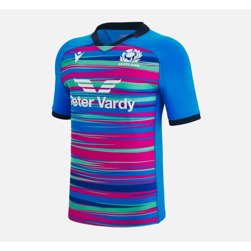 Scotland Rugby 2022/23 painted training shirt | The Rugby Shop
