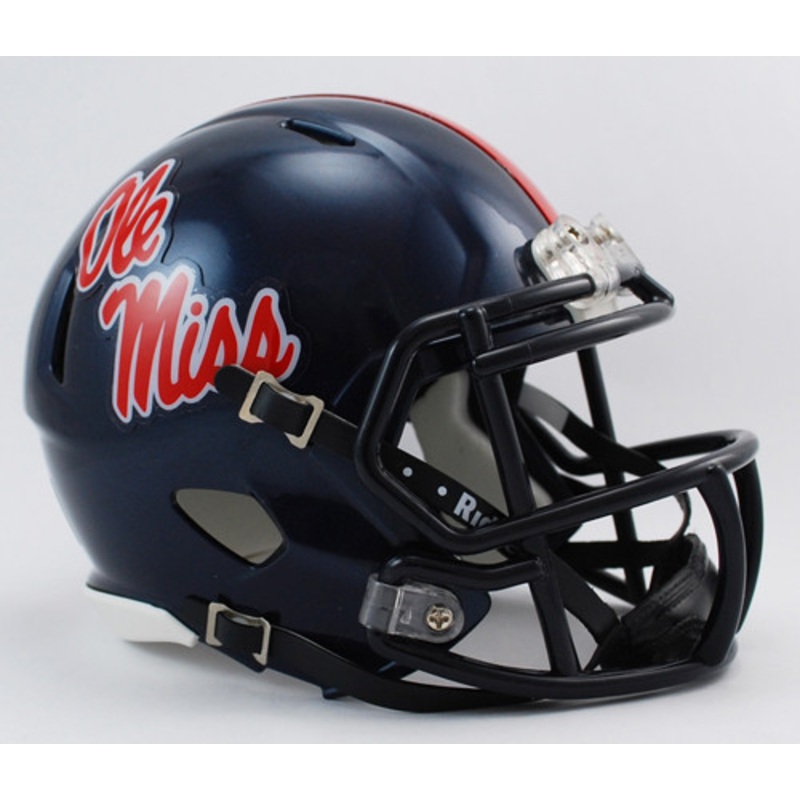 Mississippi (Ole Miss) Rebels NCAA Riddell SPEED Mini Helmet