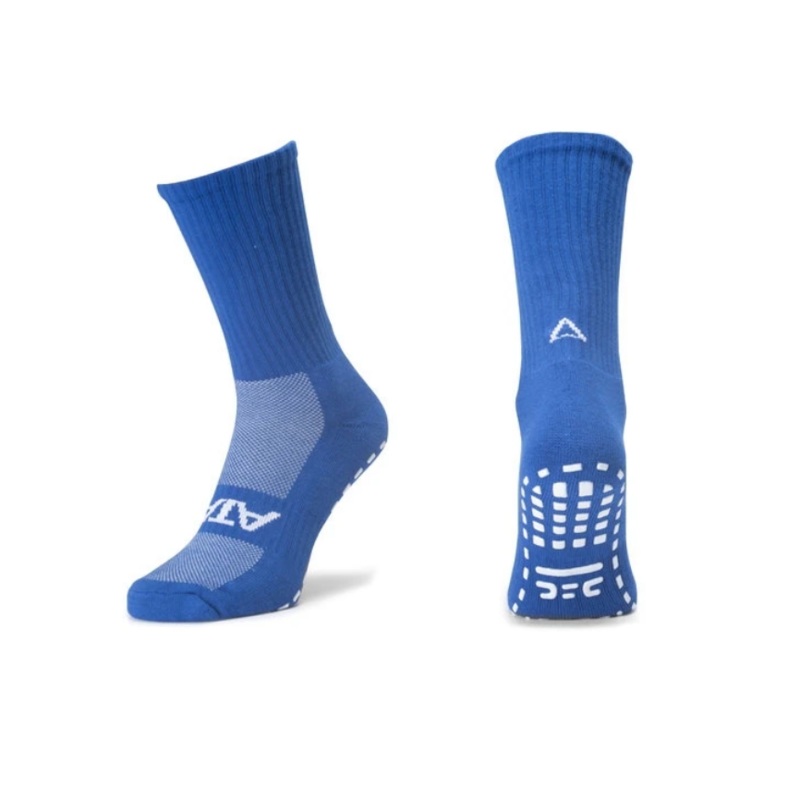 Atak SHOX Mid-Leg Grip Socks Blue | The Rugby Shop