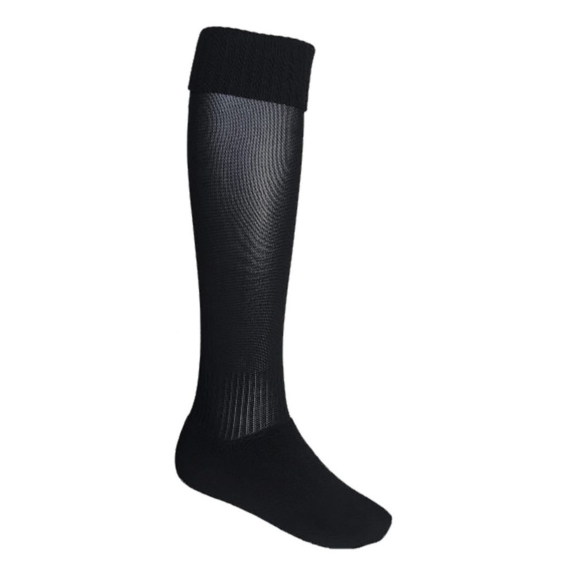 Black Football Socks