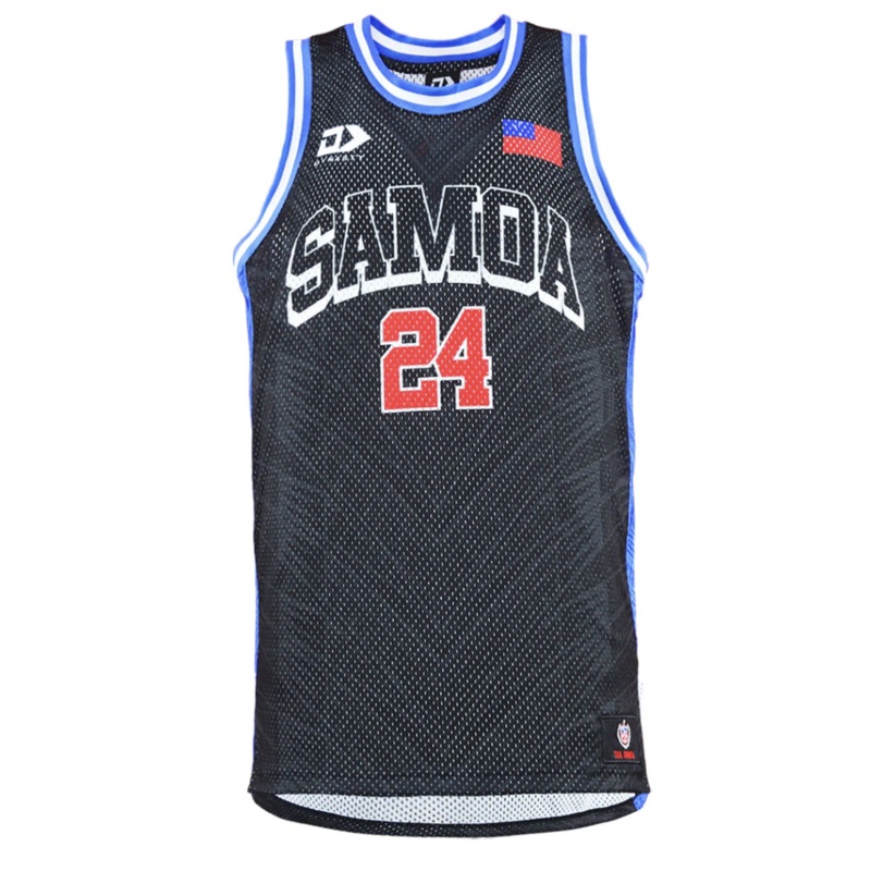 2024 Toa Samoa Rugby League Basketball Singlet | The Rugby Shop