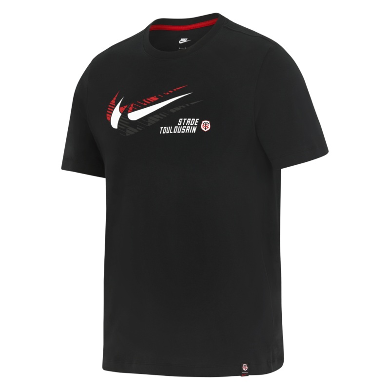 2025 Stade Toulouse T-shirt black | The Rugby Shop