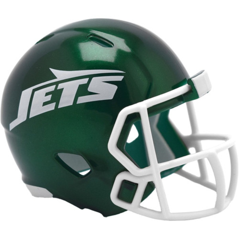 New York Jets Current Revolution Mini Pocket Pro Size Helmet