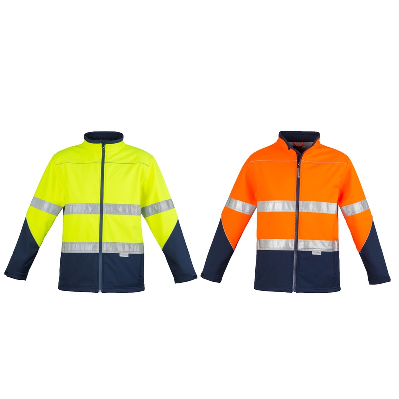 ZJ353 Syzmik Unisex Hi Vis Soft Shell Work Jacket