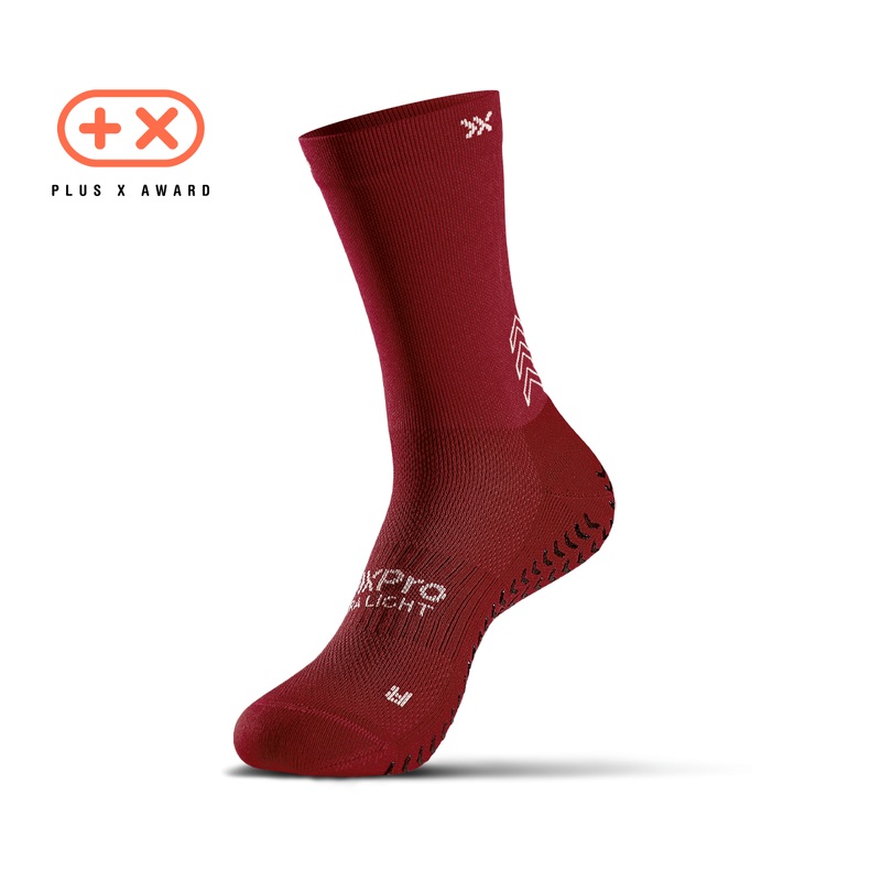 SOXPro Ultra Light Grip Socks Maroon | The Rugby Shop