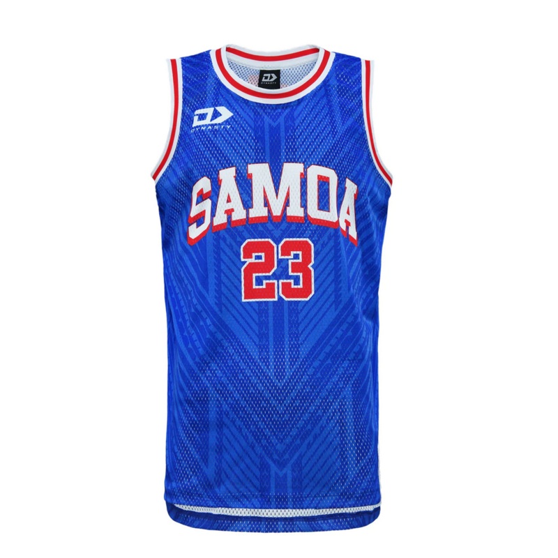 2023 Toa Samoa Rugby League Basketball Singlet | The Rugby Shop