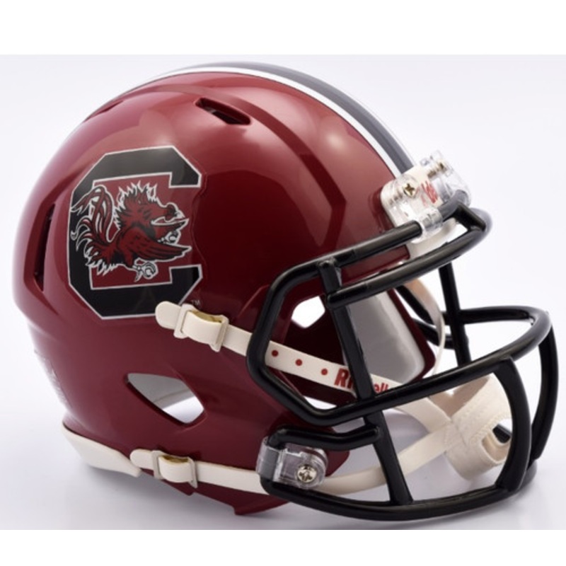 South Carolina Gamecocks 2016 Garnet Revolution SPEED Mini Helmet