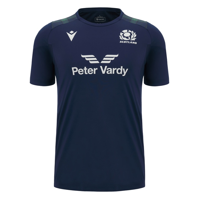 Scotland Rugby Training T-shirt Navy 23/24 | The Rugby Shop