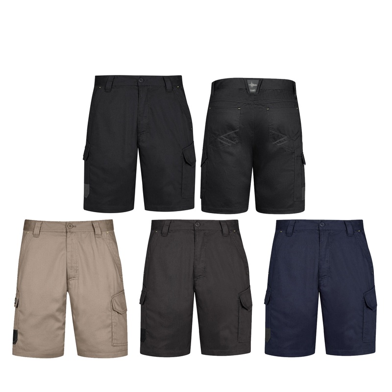 ZS146 Syzmik Mens Summer Cargo Work Shorts