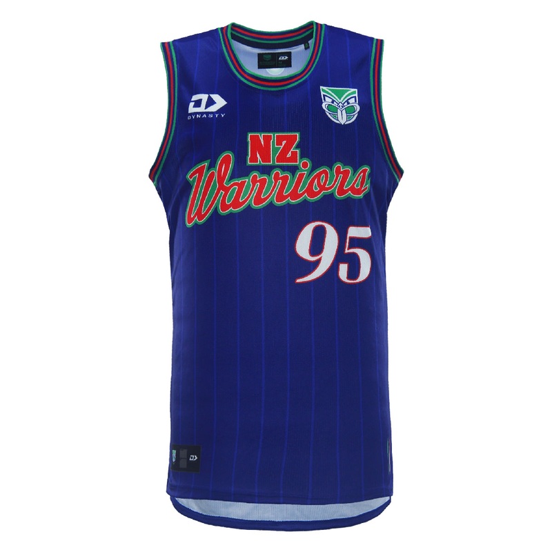 2024 New Zealand Warriors Basketball Singlet | The Rugby Shop