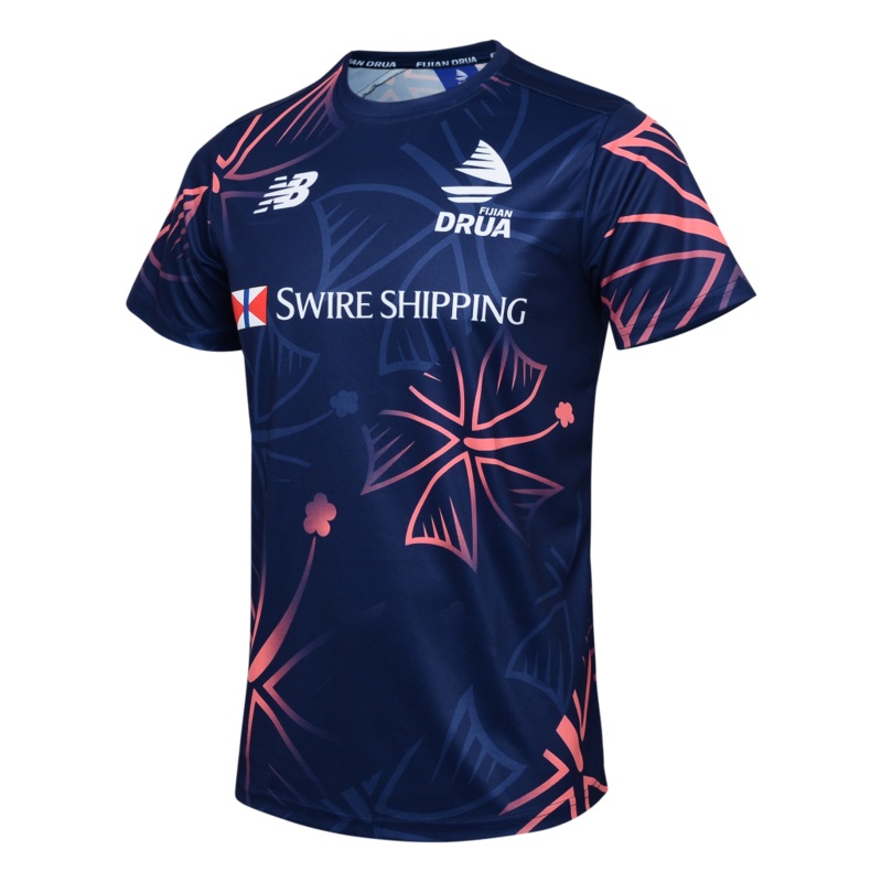 Fiji Drua 2024 Warm Up T-shirt | Super Rugby | The Rugby Shop