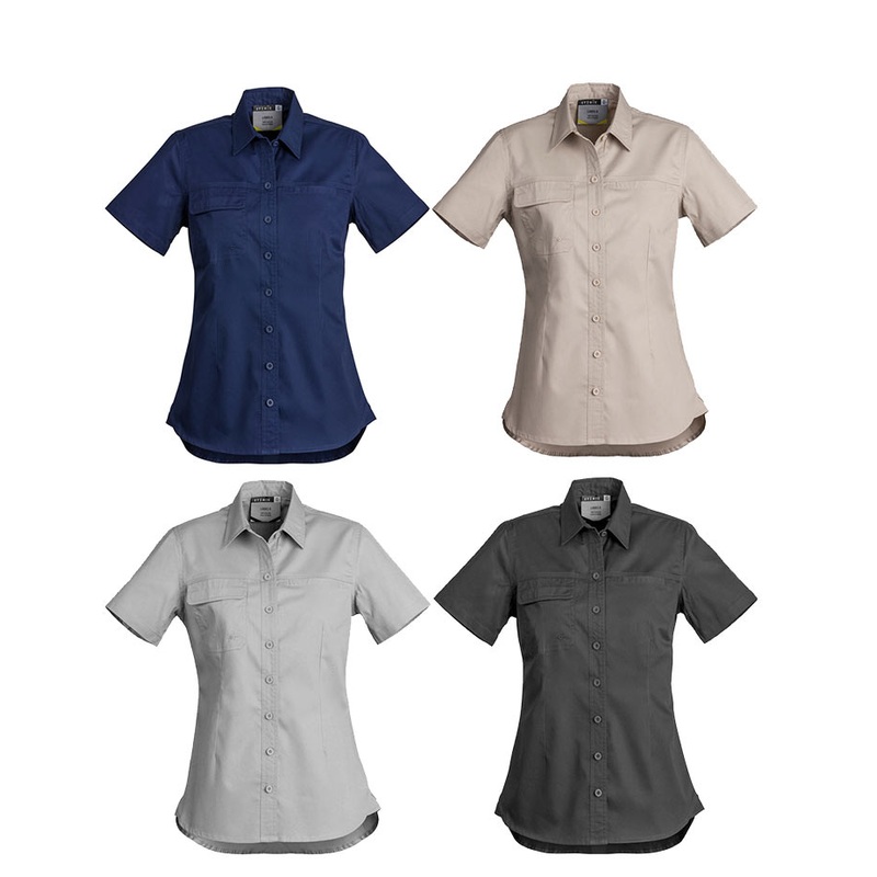 ZWL120 Syzmik Womens Lightweight Tradie Shirt – Short Sleeve