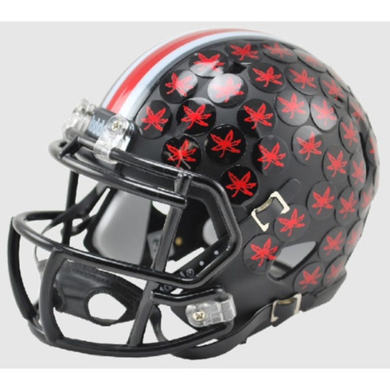 Ohio State Buckeyes 2015 BLACK Alternate Special Speed Mini Helmet