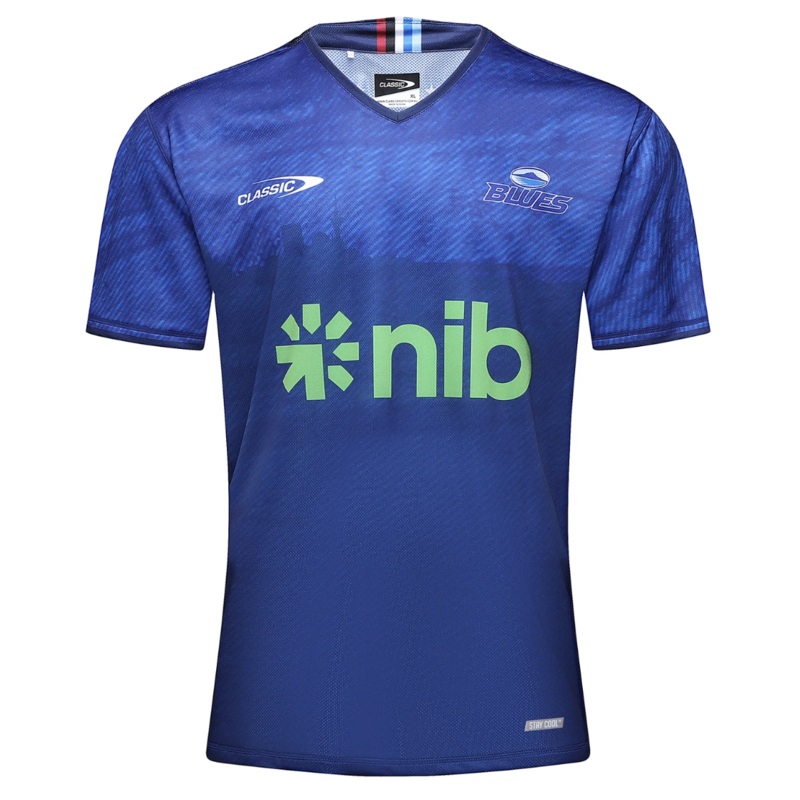 Auckland Blues 2024 Mens Training T-shirt | The Rugby Shop