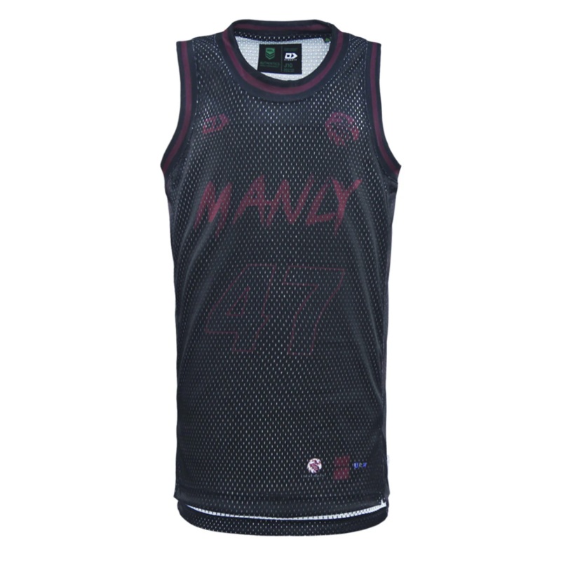 2025 Sea Eagles Mens Basketball Singlet | The Rugby Shop