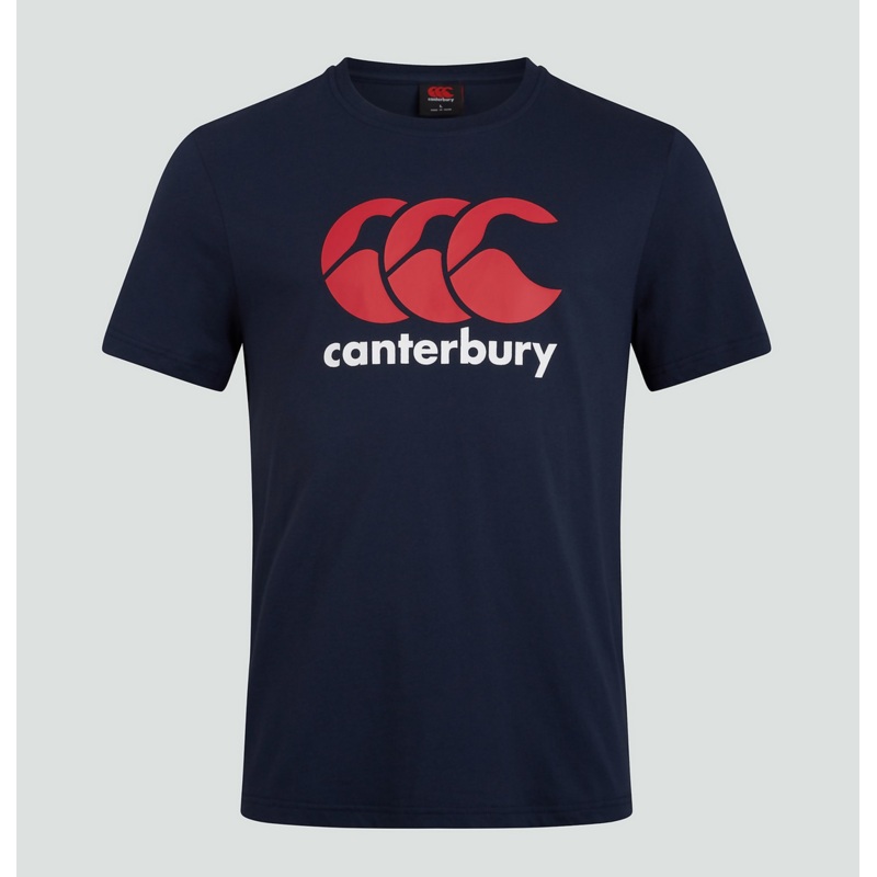 Canterbury CCC Classic T-Shirt Navy Blue | The Rugby Shop